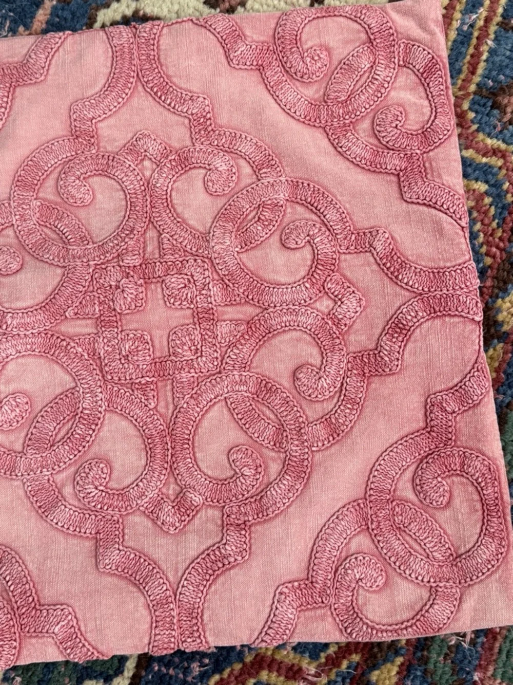 Pottery Barn Nautical Red Square Sham